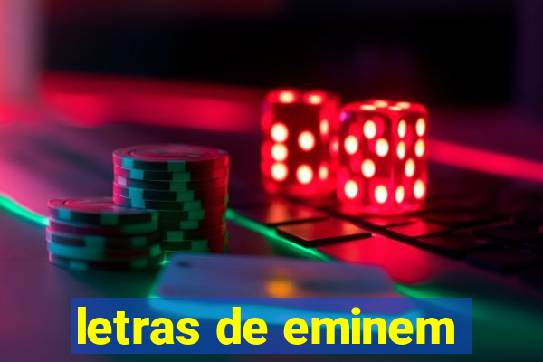 letras de eminem